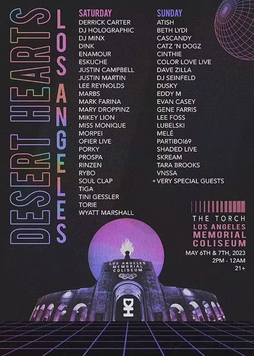 Desert Hearts Festival 2023 FAQ, Details & Events Los